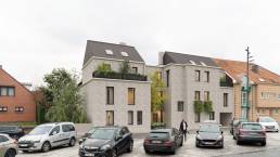 appartementen te koop, Brustem St-Truiden - Render voorkant