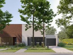 wonen achter de bomen investering referentie woning voorzijde duowoning